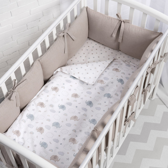 Бортик универсальный SOFT COTTON песочный Бортик универсальный SOFT COTTON песочный