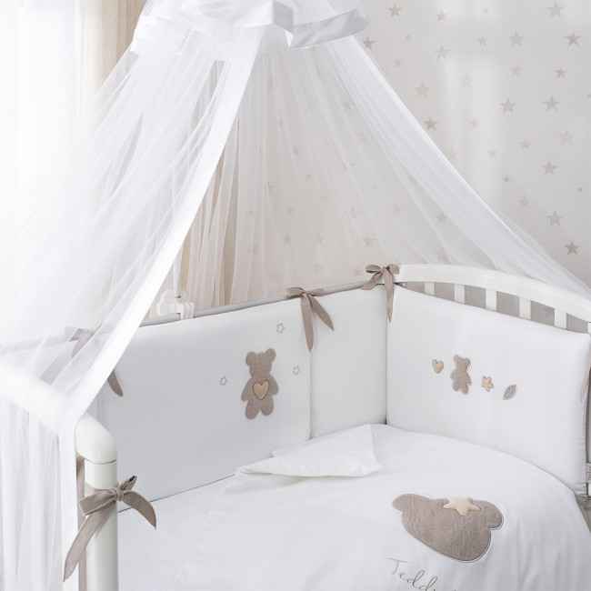 Комплект TEDDY LOVE 6 предметов песочный Комплект TEDDY LOVE 6 предметов песочный