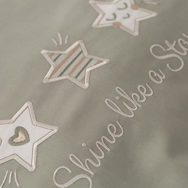 Комплект постельного белья Little Star 3 пр. Олива